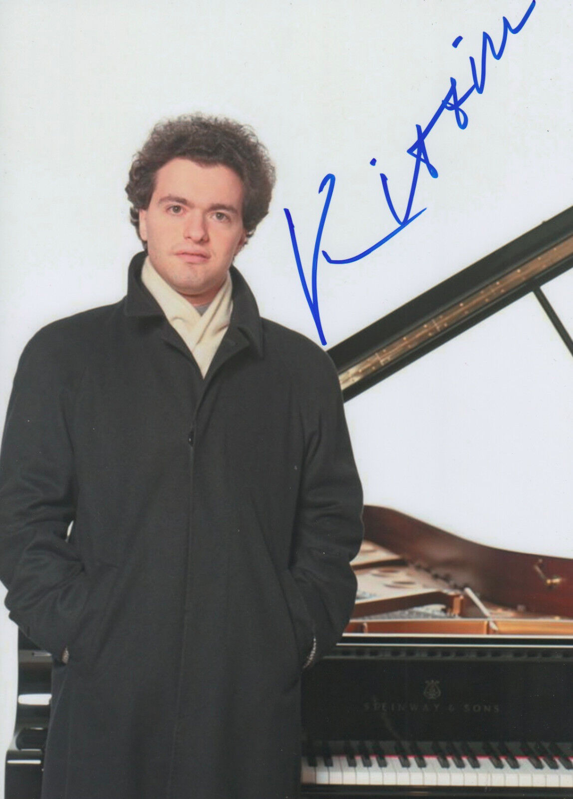 Evgeny Kissin Pianist signed 8x12 inch Photo Poster painting autograph