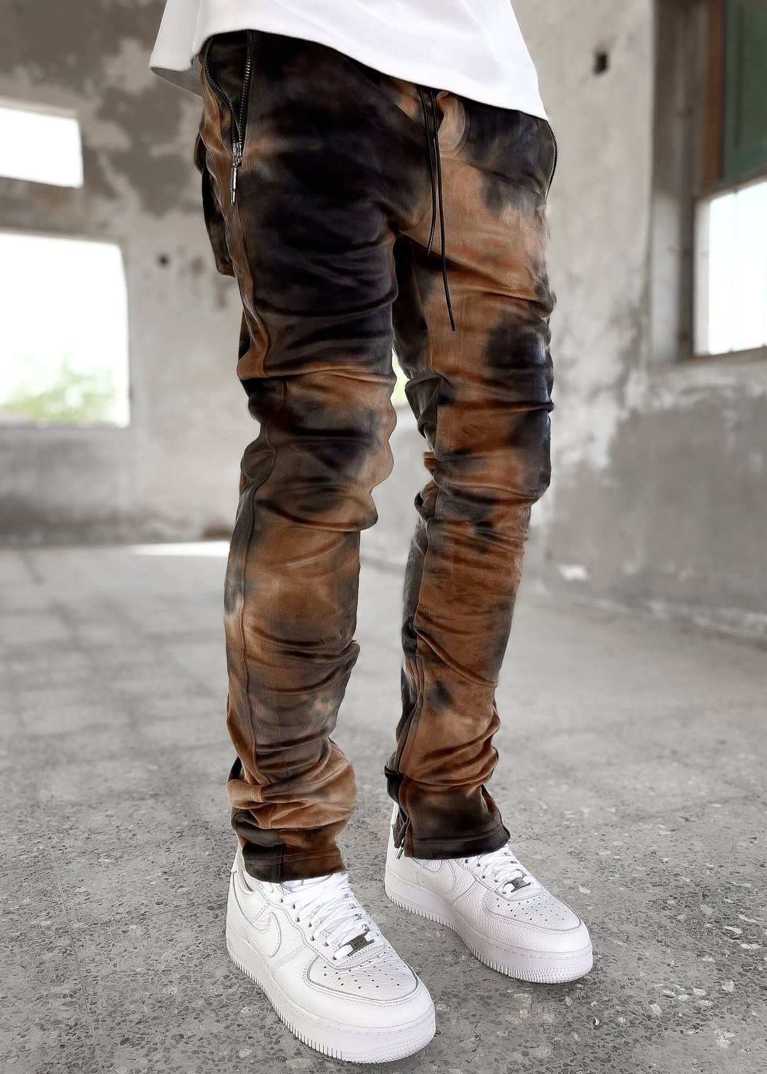 Oak Brown Dead Or Alive Track Pants