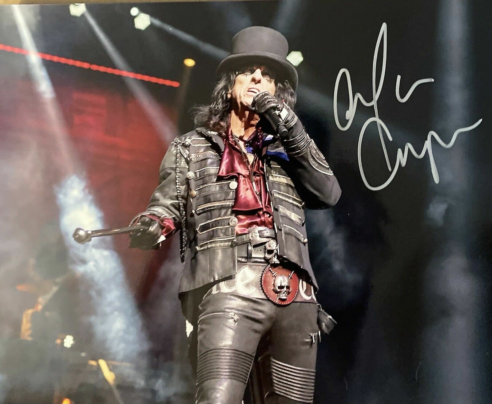 Alice Cooper 8x10 Signed Autographed REPRINT