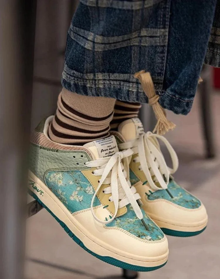 Brownm Gogh Almond Blossom Sneakers