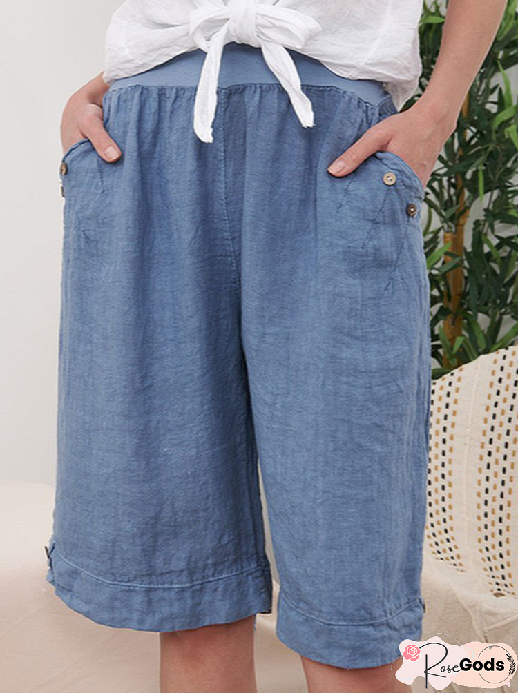 Casual Cotton Loosen Pants