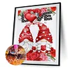 Diamond Painting-DIY Full Round Drill Valentine Day Gnome