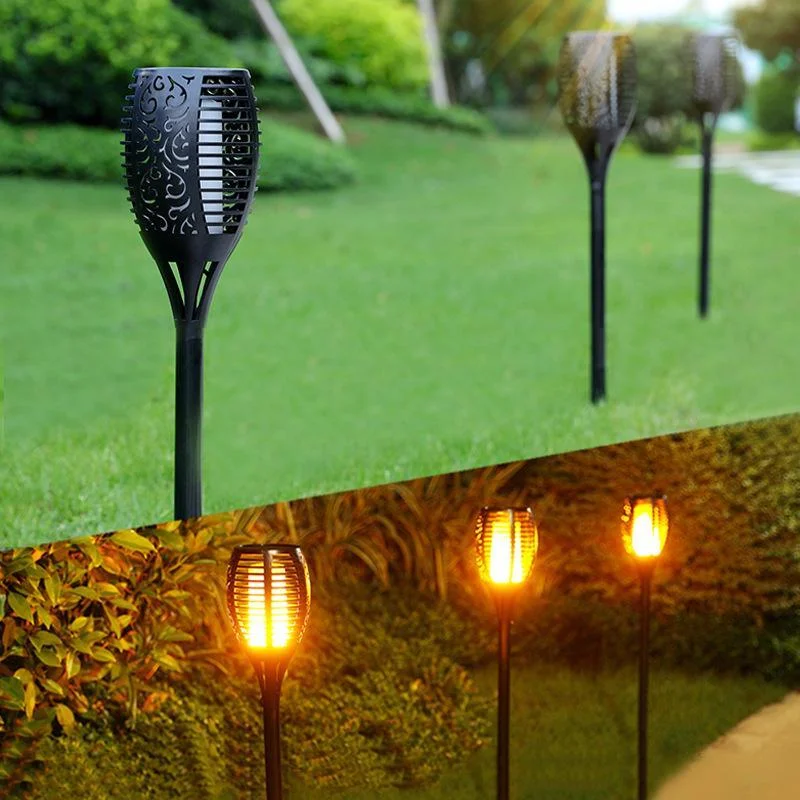 Flickering Torch Garden Landscape Lawn Light