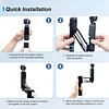 Pocket 3 Handheld Shock Absorption Stabilizer Mini Z-Axis Anti-Shake Handle Bracket Foldable Bracket Anti-Shake Accessories 1/4 Expansion Adapter Stabilizer Storage Box