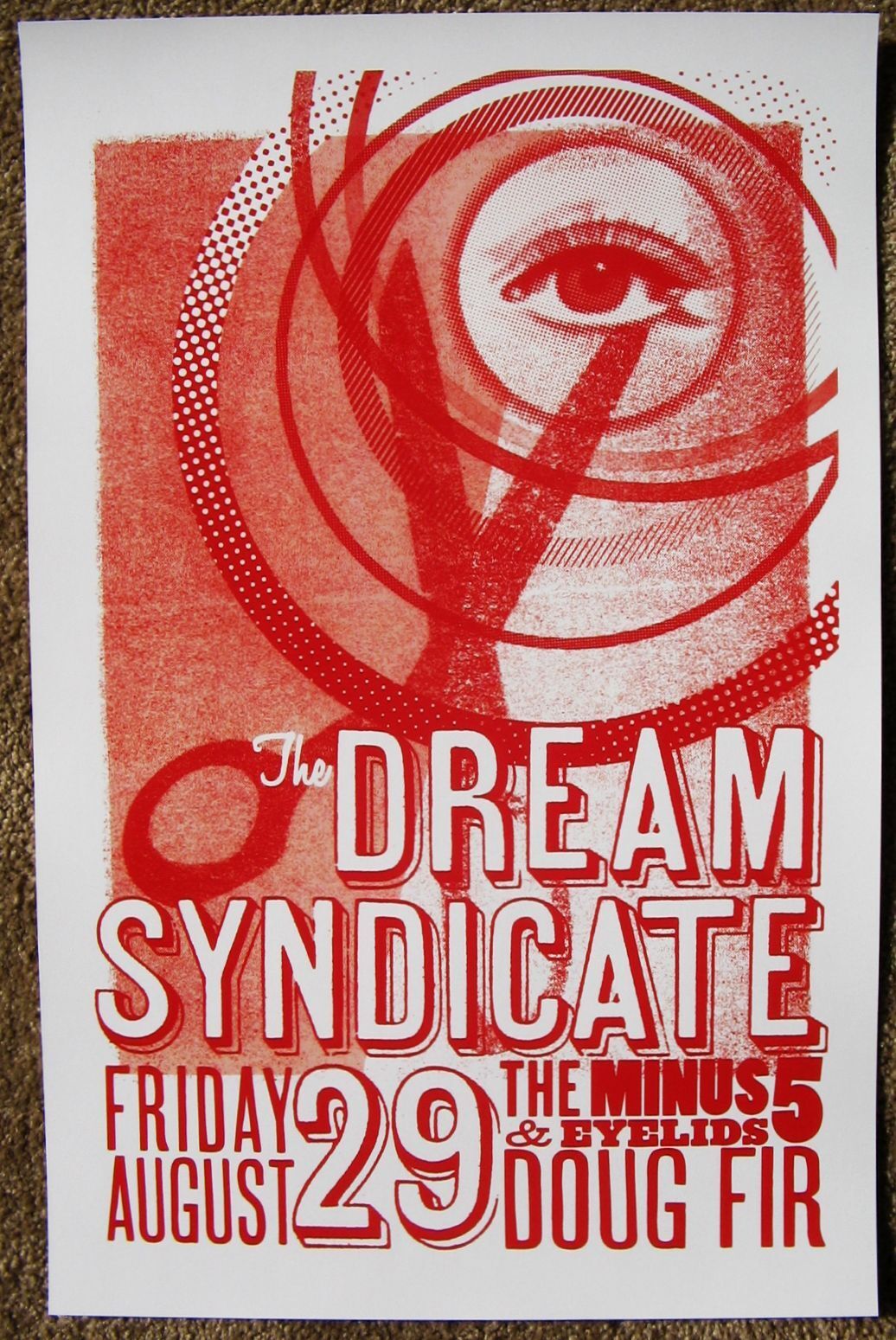 The Dream Syndicate 2014 GIG 海报波特兰俄勒冈音乐会