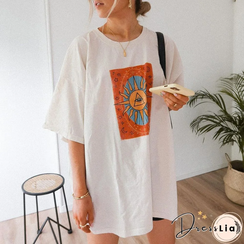 Loose Print T-Shirt