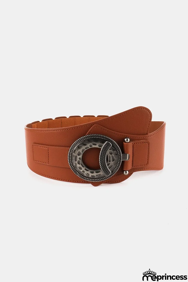 Retro Elastic Wide Belt