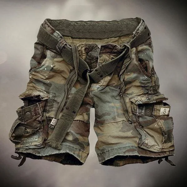 Mens Outdoor CamouRetroe Shorts