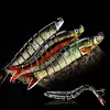 3Pcs Sinking Wobblers Fishing Lures Multi-Section Hard Bait for Pike Bass Trout