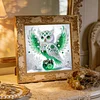 Eule speziell geformte 5D-DIY-Teilbohrer-Diamantkunst-Kit f&uuml;r Erwachsene Anf&auml;nger Wohnaccessoires Diamantengem&auml;lde Edelsteinkunst 30x30cm