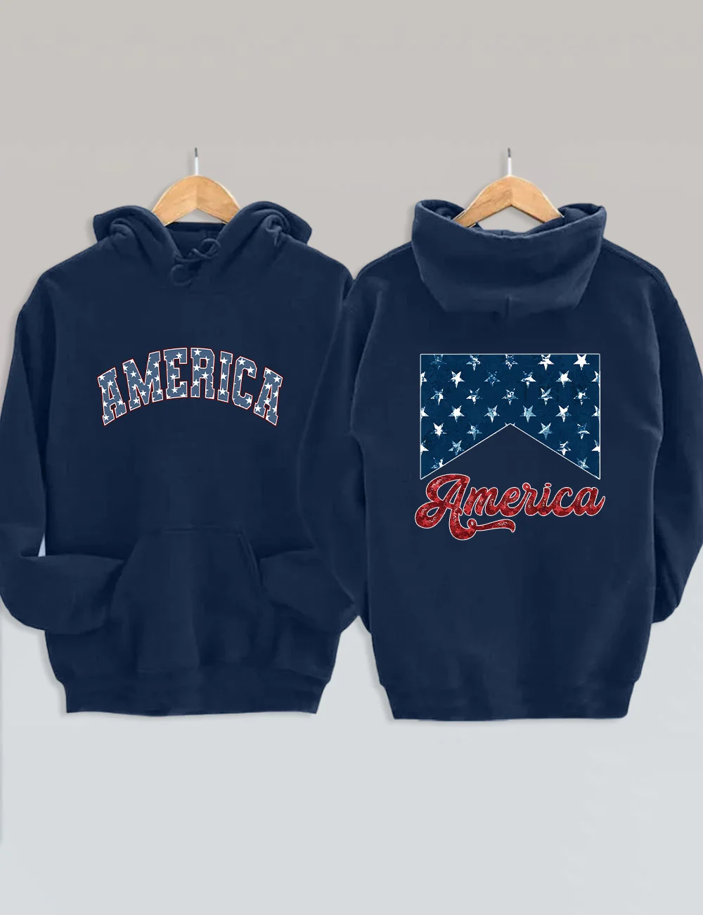 America  Flag Hoodie