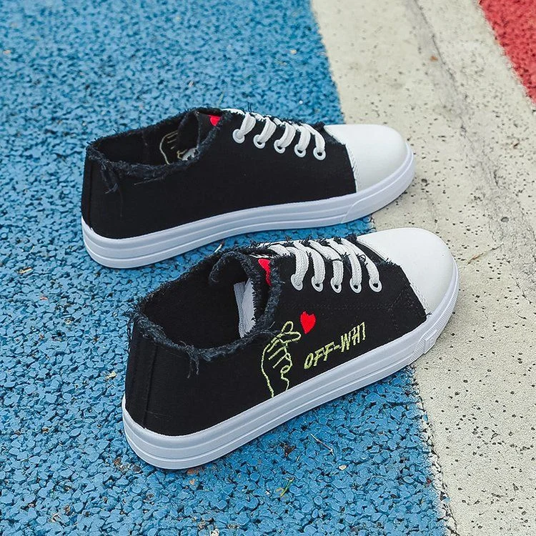 2021 New Women Casual Shoes Lace Up Ca	nvas Loafers Summer Soft Breathable Shoes Student Girl Lightweight Ladies Sneakers