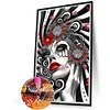 (40*60cm)Beauty - Full Round Drill Diamond Painting