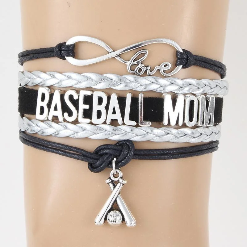 Baseball Mom  Bracelet