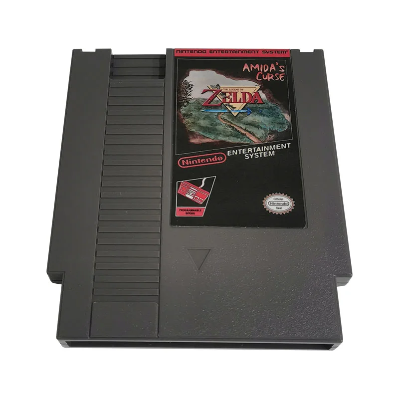 Zelda II: Amida's Curse Hack of Zelda II: The Adventure of Link For Nintendo NES - 8 Bit Game Cartridge