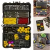 145Pcs Carp Fishing Tackle Kit Carp Fishing Rig Various Fishing Gear Accessories