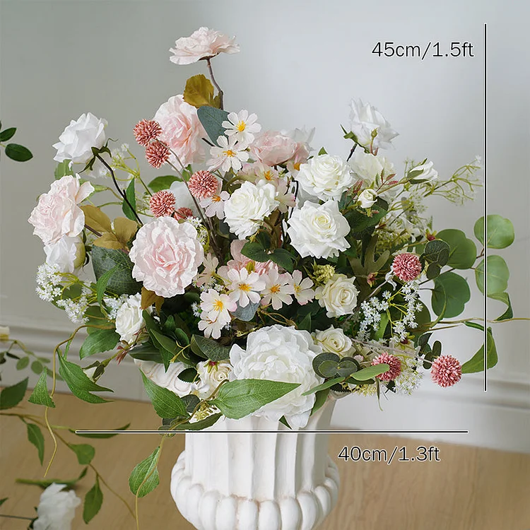 A8758 Wedding Reception Backdrop Stand Arrangement Floral