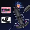 Telescopic Vibrating Butt Plug Anal Vibrator