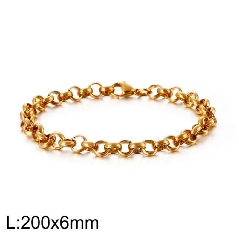 Fashion Heart Stainless Steel 18K Gold Plated Jewelry Set