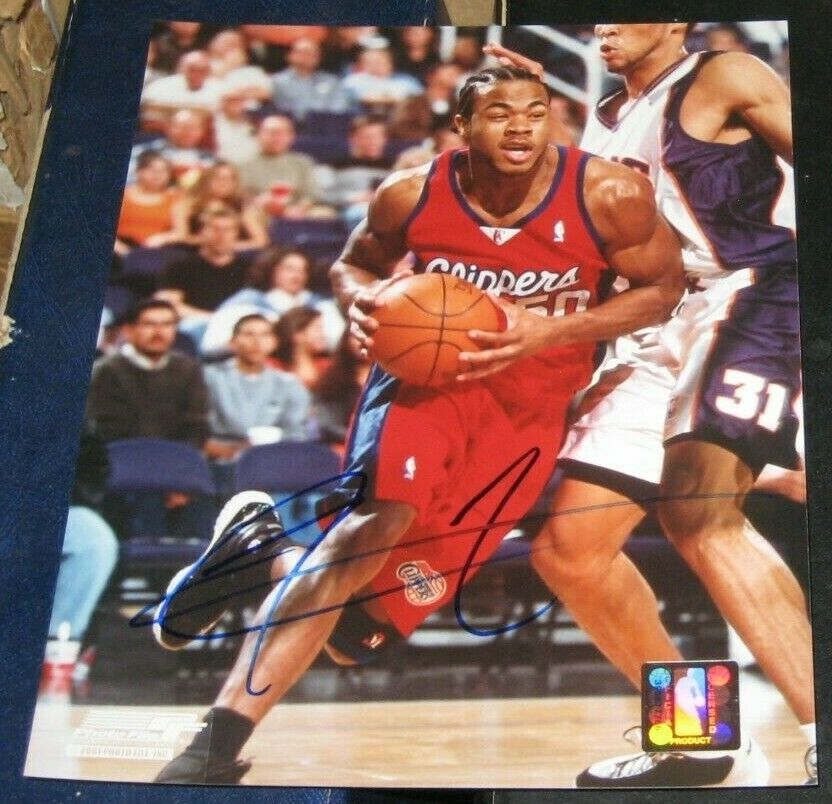 Corey Maggette Los Angeles Clippers SIGNED AUTOGRAPHED Photo Poster painting File 8x10 COA NBA