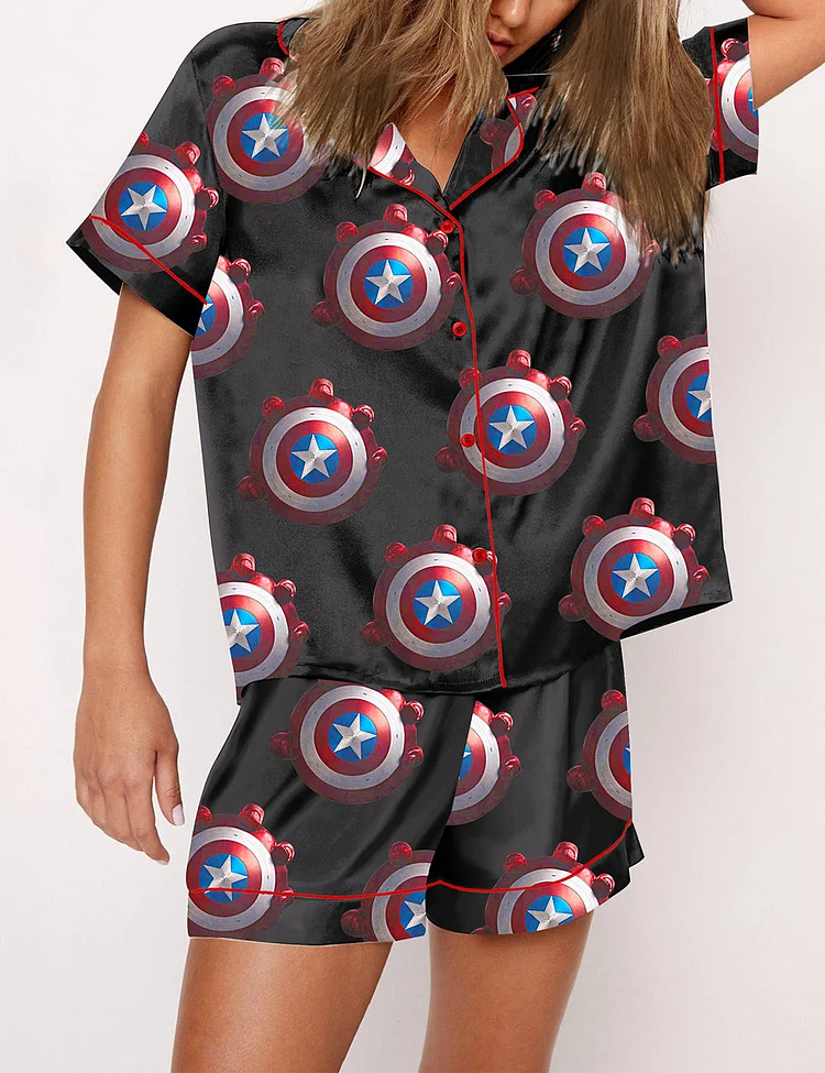 Women's Captain America Brave New World Movie Pajama Set