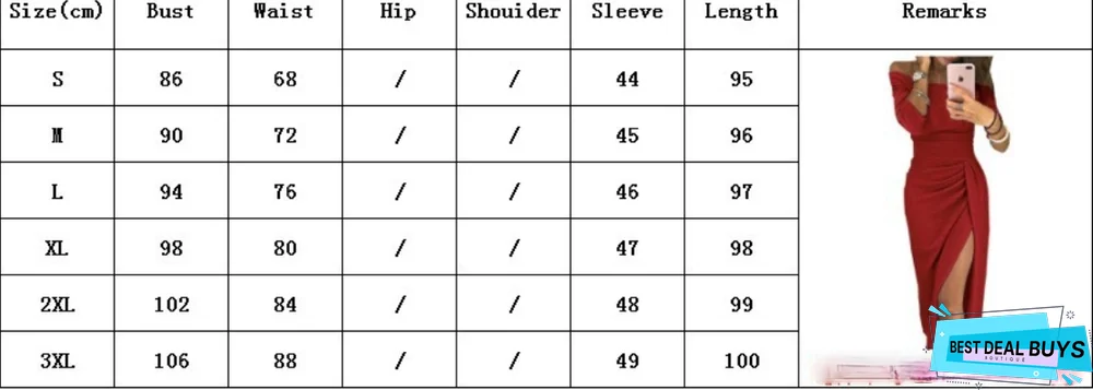 Women's Dress with Buttock Slit and One Line Collar