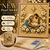 Framed Faith Family - Pearls Painting Kit DIY Diamond Painting Pearl Dot Crafts 20x20CM