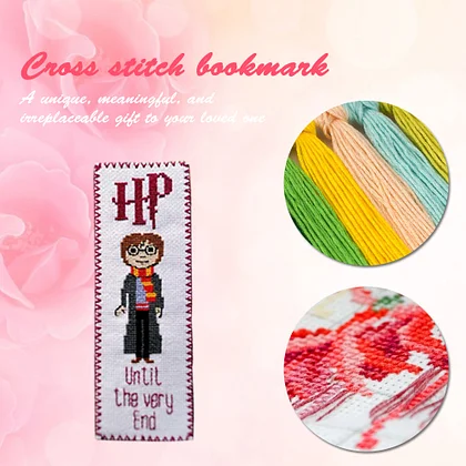 Cross stitch bookmark kit Dandelion
