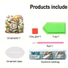 (US Local)Acrylic Special Shape Gardening Gnome Diamond Painting Desktop Ornaments Kit