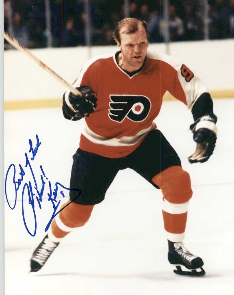 Bob Kelly Signed Autographed 8x10 Photo Poster painting - Philadelphia Flyers