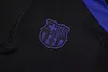 Joyfball 2025/2026 Barcelona Half-Pull Training Suit Black Football Shirt 1:1 Thai Quality