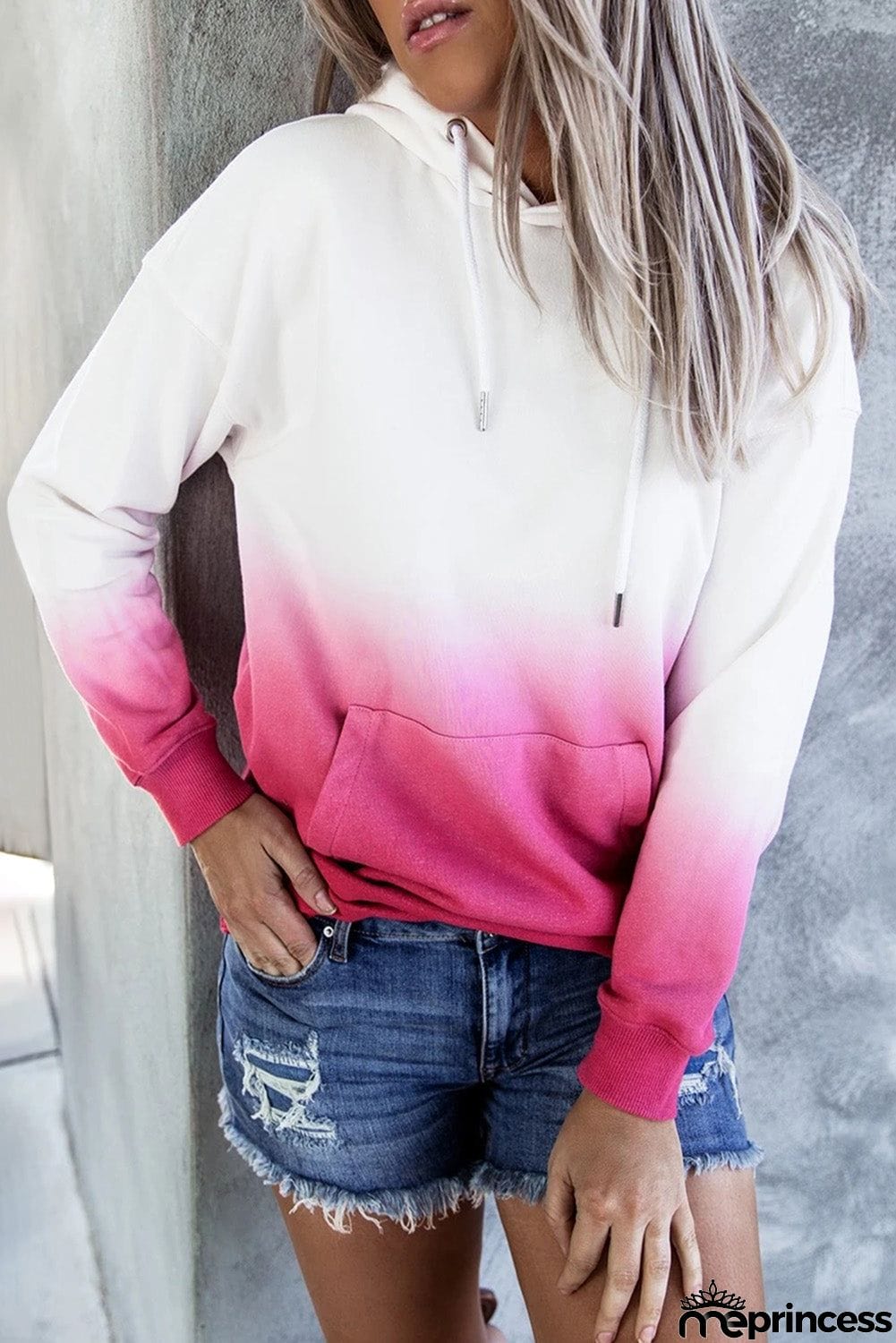 Gradient Long Sleeve Hoodie