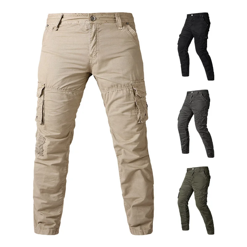 Men's Multi-pocket Athleisure Cotton Pants