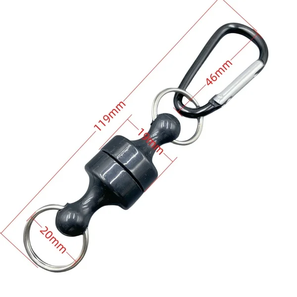 Portable Outdoor Fishing Rope With Strong Magnetic Buckle