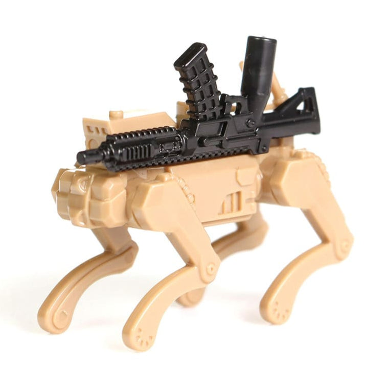 Robodog Custom Military Minifigure Minifigure Bricks monstertoys