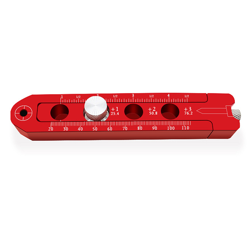 

Aluminum Alloy Carpenter Professional Scriber Compass Circle Drawing Ruler, 501 Original