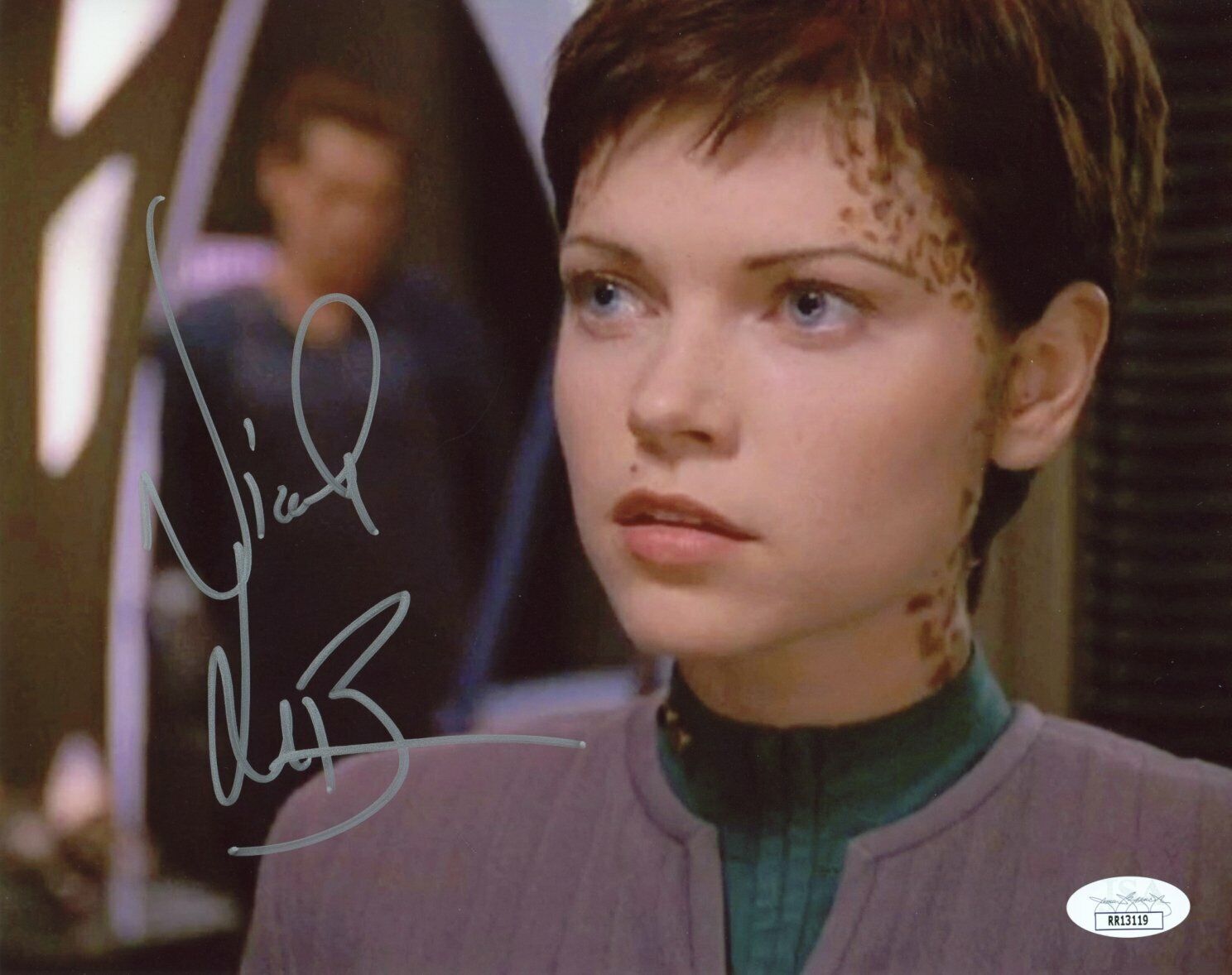 Nicole De Boer Star Trek Ezri Dax 8x10 Photo Poster painting Signed Autograph JSA Certified COA