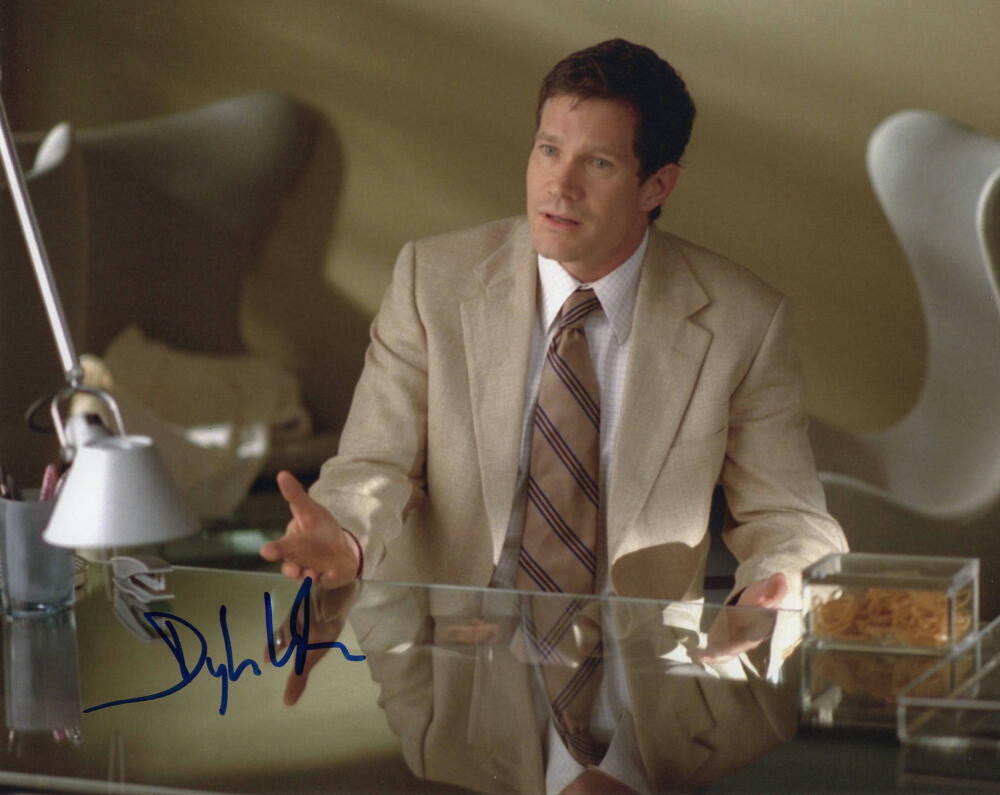 DYLAN WALSH SIGNED AUTOGRAPH 8X10 Photo Poster painting - SEAN MCNAMARA NIP/TUCK UNFORGETTABLE D