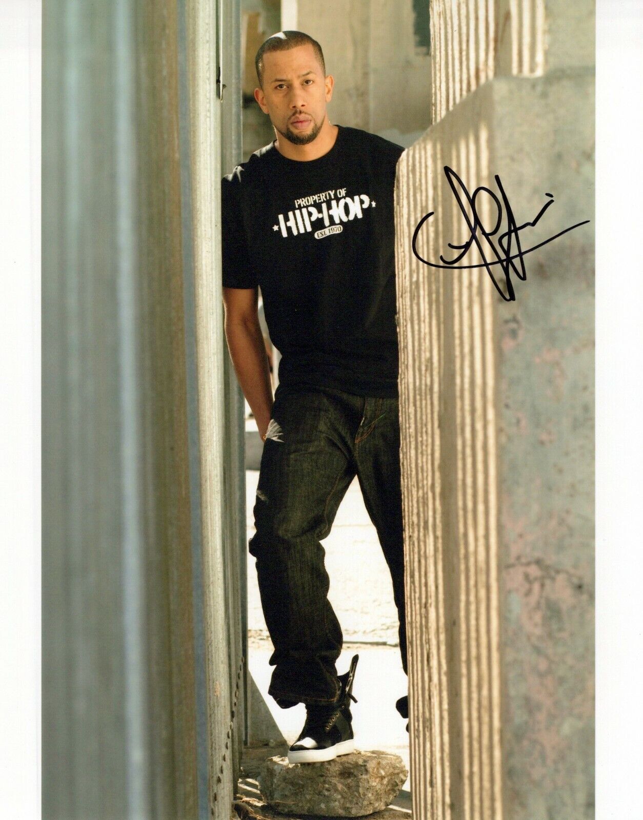 Affion Crockett head shot autographed Photo Poster painting signed 8x10 #1