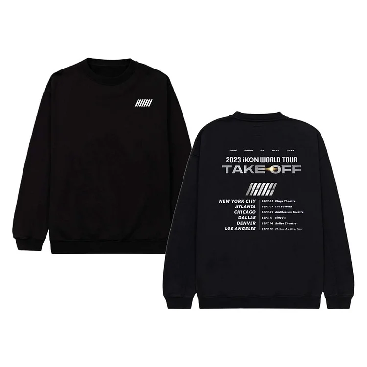 iKON 2023 World Tour : TAKE OFF Logo Sweatshirt