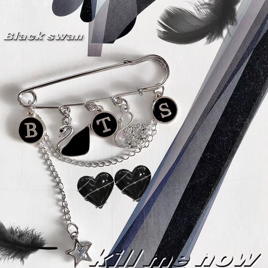 BTS Black Swan Pin