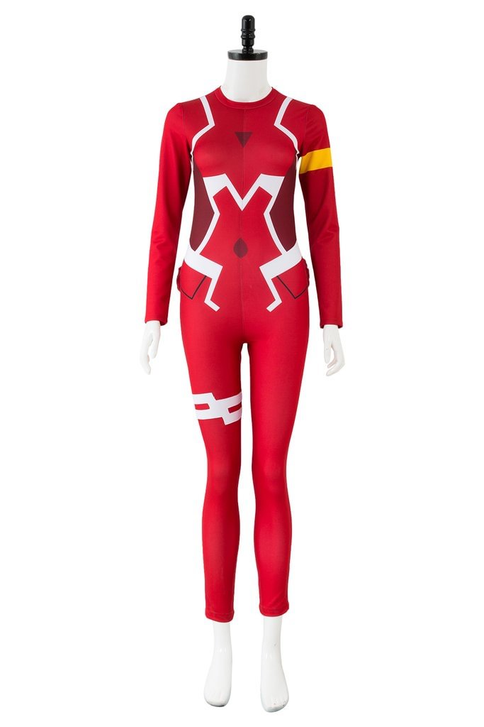 Darling In The Franxx Dfxx  Zero Two Pilot Jumpsuit Cosplay Costume Red
