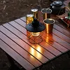 Outdoor folding chairs for camping, picnics, outdoor height-adjustable table