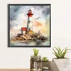 Diamond Painting-DIY Full Round Drill Lighthouse(40*40CM)
