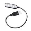 USB LED Desktop Light Portable Study Book Table Lamp Night Light Warm White