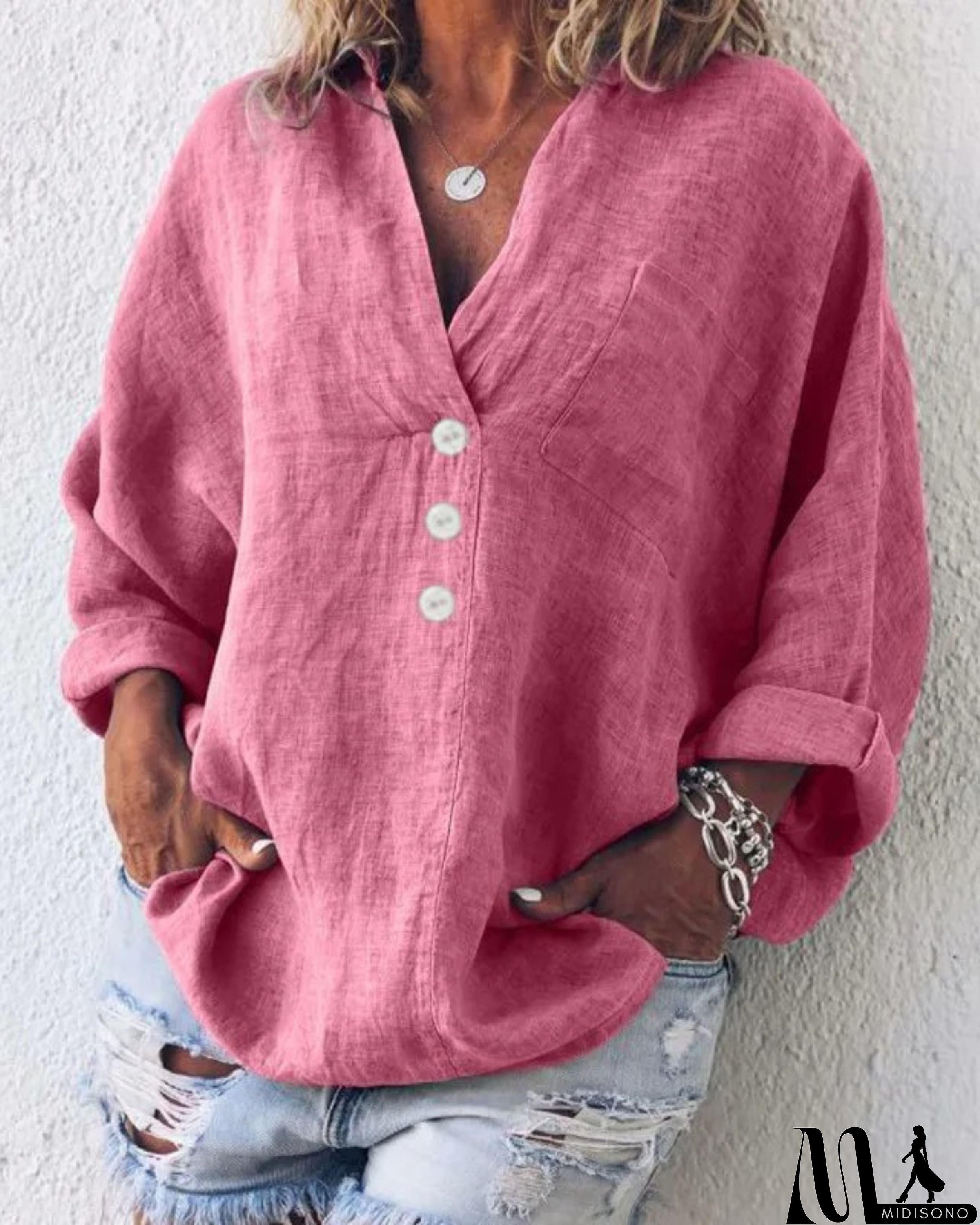 MidiSono - Fashionable and Effortless Blouse