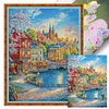 Nordic Town-9CT Stamped Cross Stitch 75*95cm/29.53*37.4in(Big Size) tapestrymarket