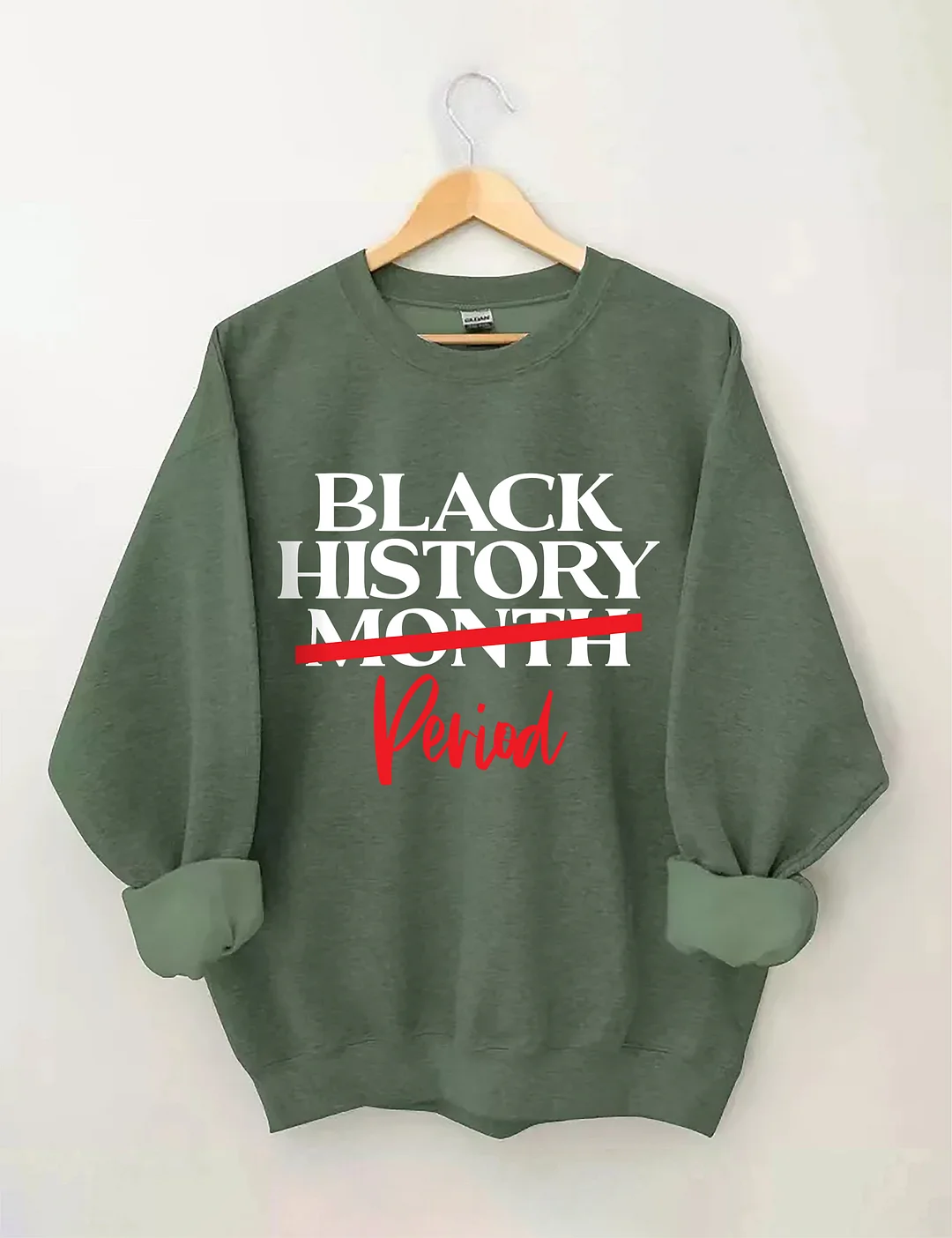 Black History Month Period Sweatshirt
