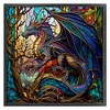 (Stamped/Counted) Dragon - 11CT Cross Stitch 40*40cm/50*50cm