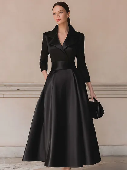 turtleneck mermaid dress Black High Neck Mermaid Prom Dress with Open Back